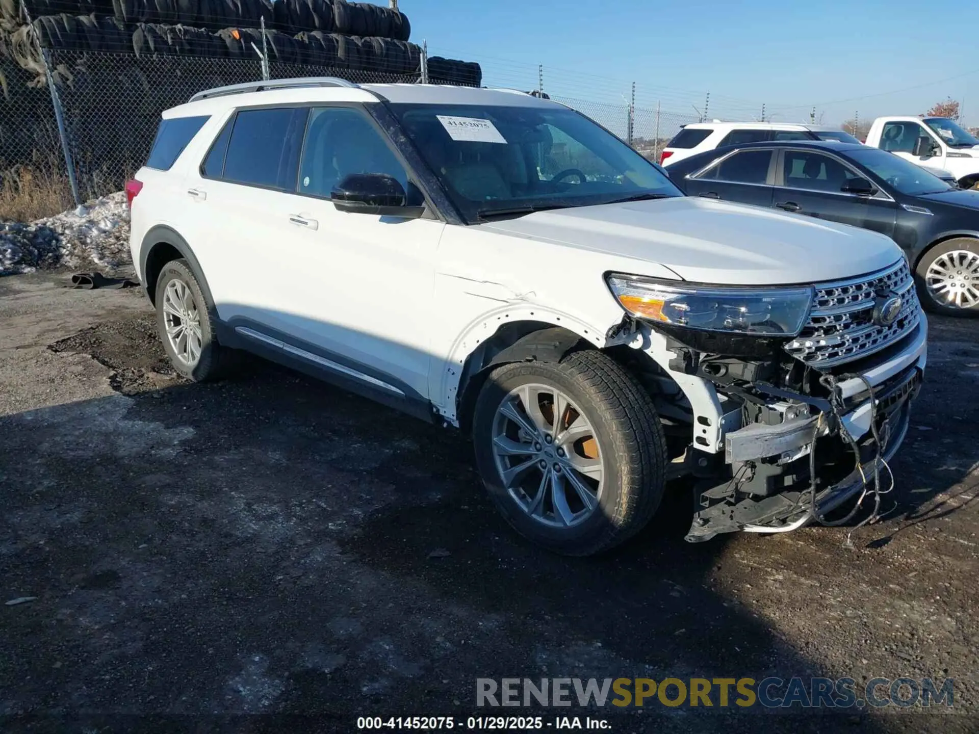 1 Photograph of a damaged car 1FMSK8FH7MGB06002 FORD EXPLORER 2021