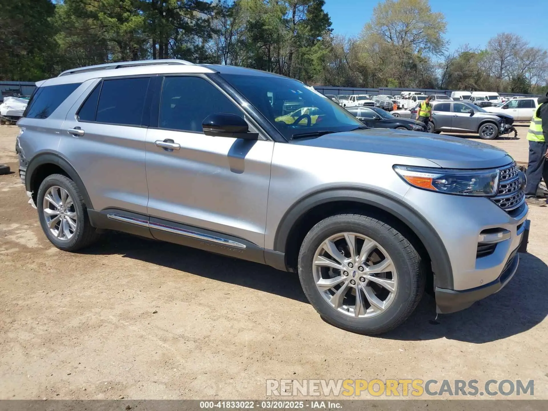 1 Photograph of a damaged car 1FMSK8FHXMGA88644 FORD EXPLORER 2021
