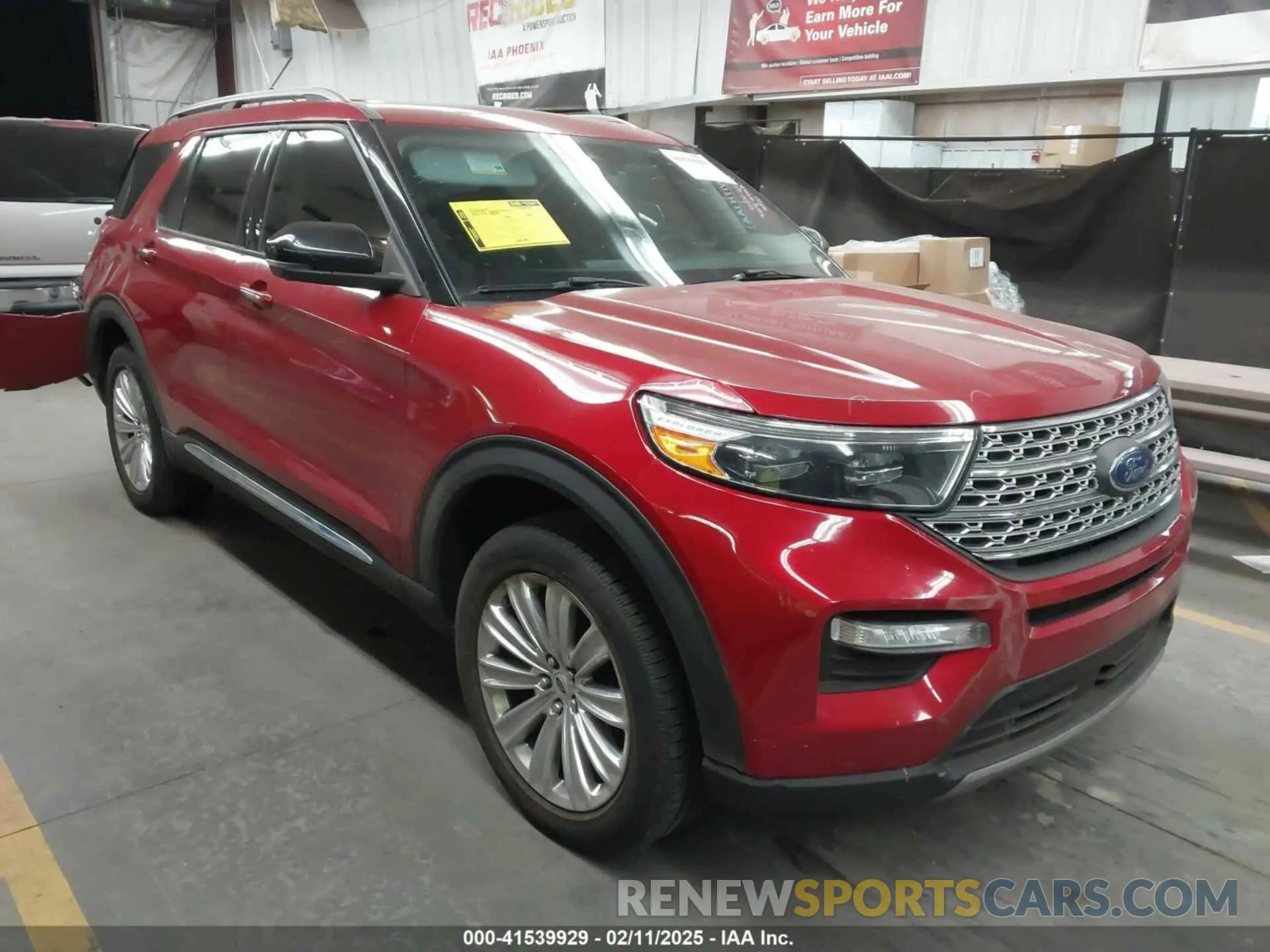 1 Photograph of a damaged car 1FMSK8FHXMGB44968 FORD EXPLORER 2021