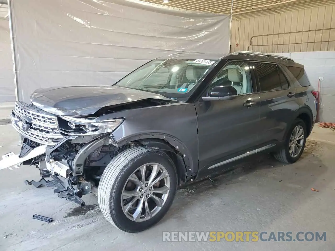 1 Photograph of a damaged car 1FMSK8FHXMGC14260 FORD EXPLORER 2021