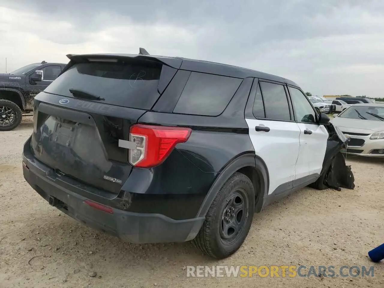 3 Photograph of a damaged car 1FM5K8AB1NGC24306 FORD EXPLORER 2022