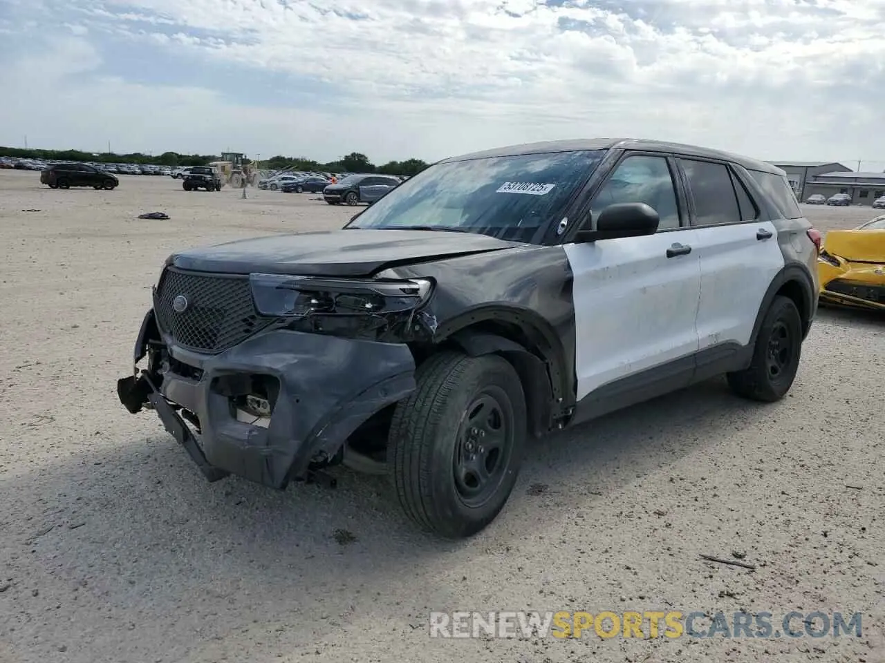1 Photograph of a damaged car 1FM5K8AB2NGA57924 FORD EXPLORER 2022