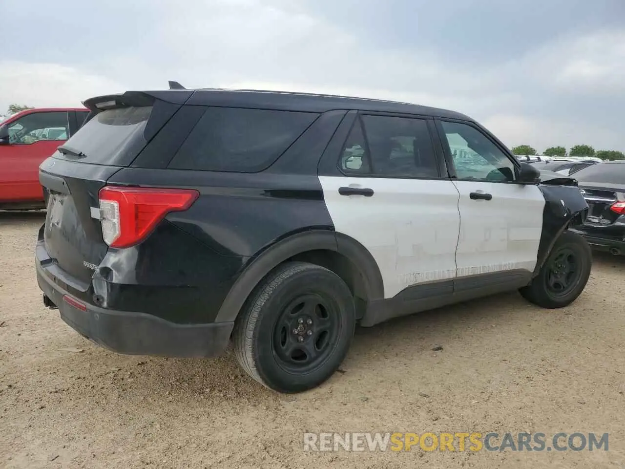 3 Photograph of a damaged car 1FM5K8AB2NGA58118 FORD EXPLORER 2022