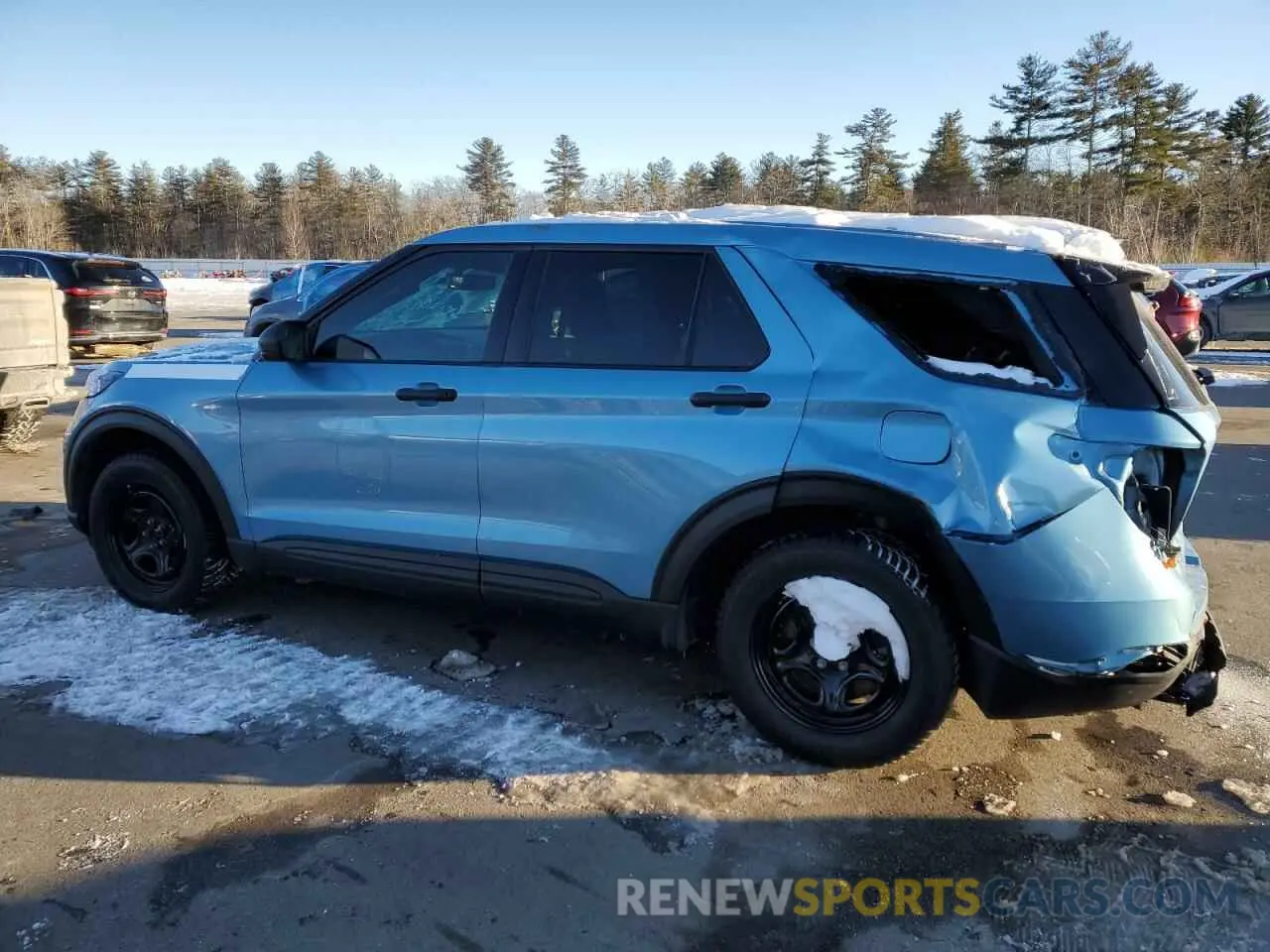 2 Фотография поврежденного автомобиля 1FM5K8AB2NGB77156 FORD EXPLORER 2022