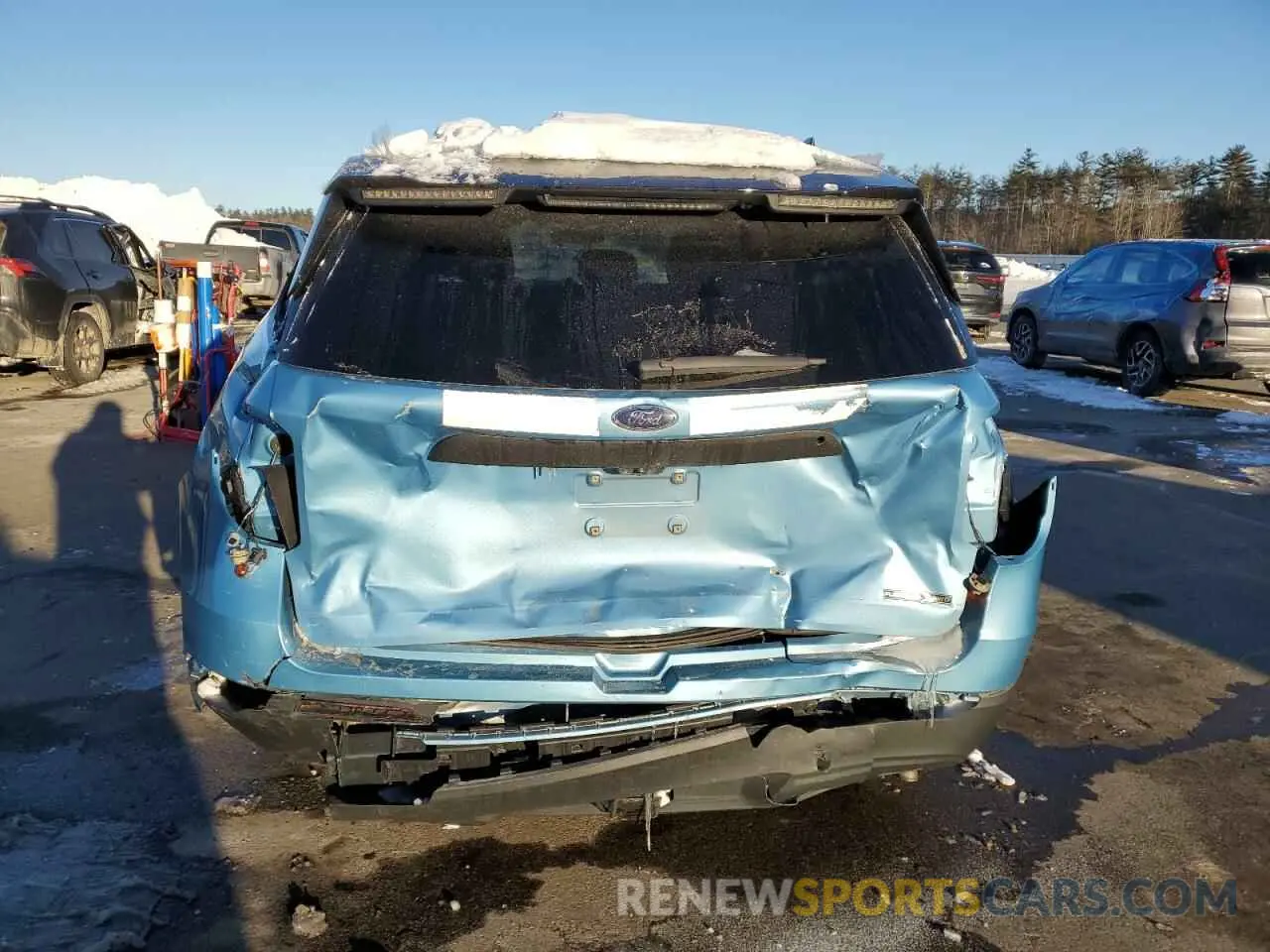 6 Фотография поврежденного автомобиля 1FM5K8AB2NGB77156 FORD EXPLORER 2022