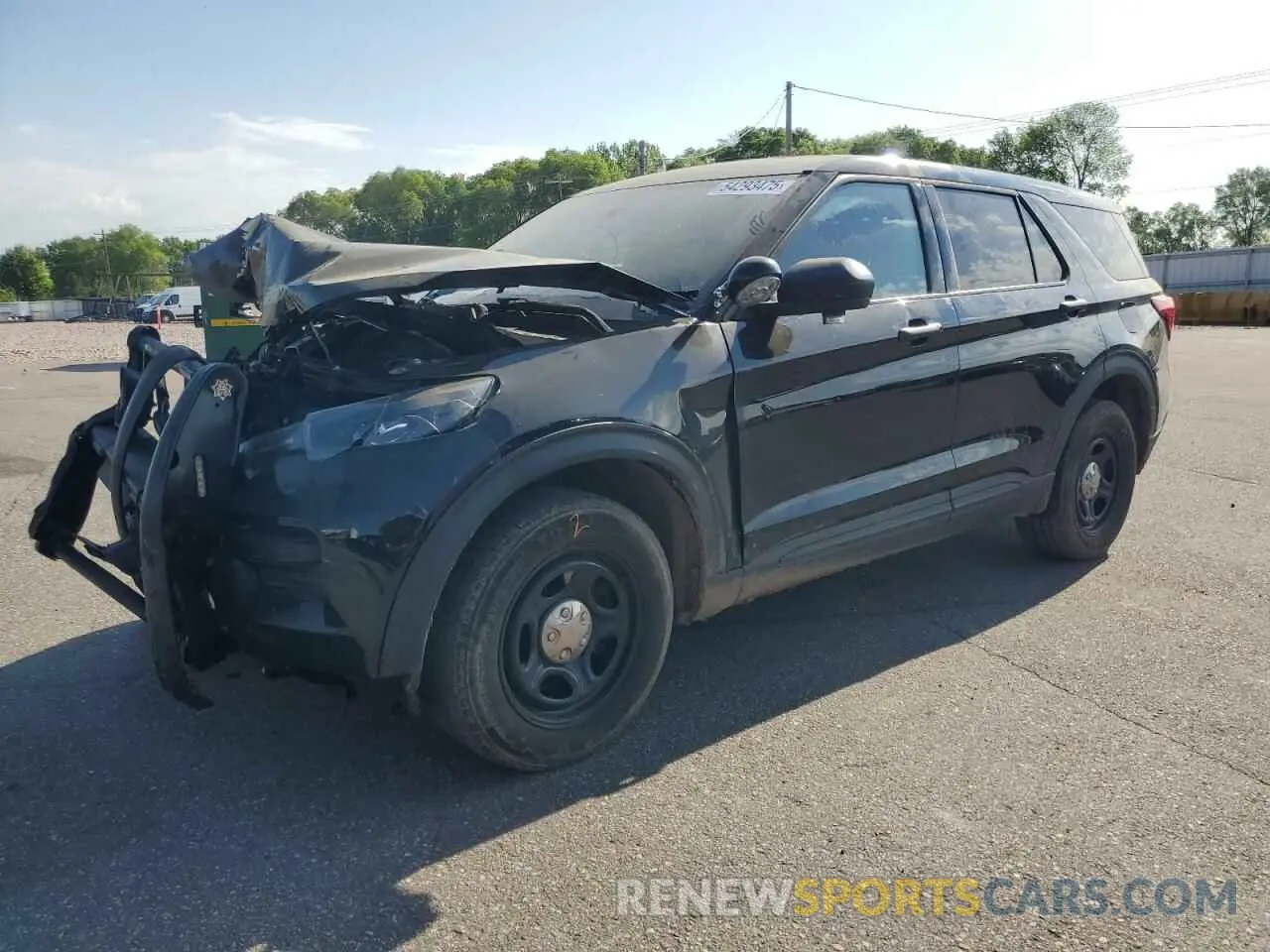 1 Photograph of a damaged car 1FM5K8AB4NGA50487 FORD EXPLORER 2022