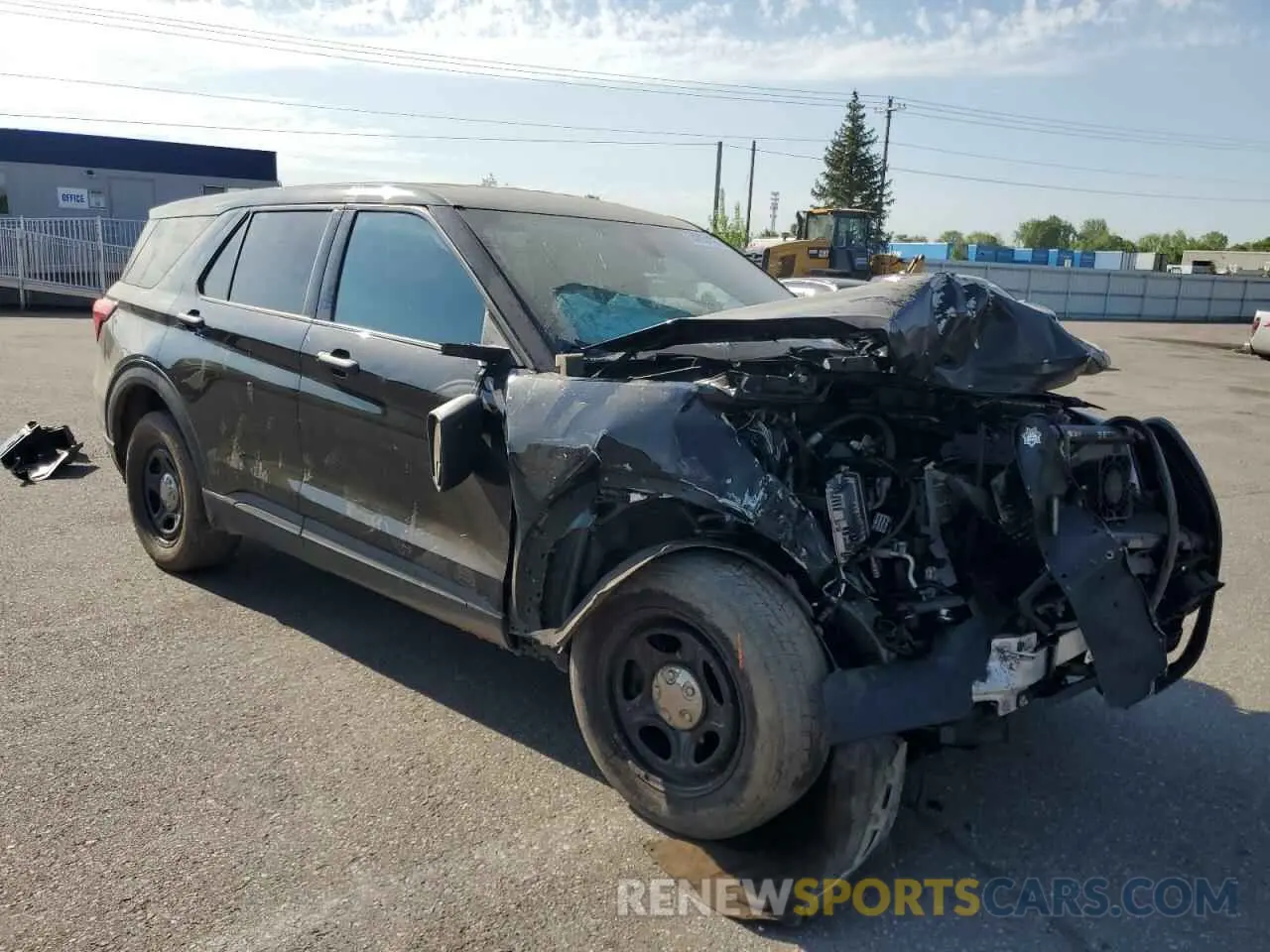 4 Photograph of a damaged car 1FM5K8AB4NGA50487 FORD EXPLORER 2022