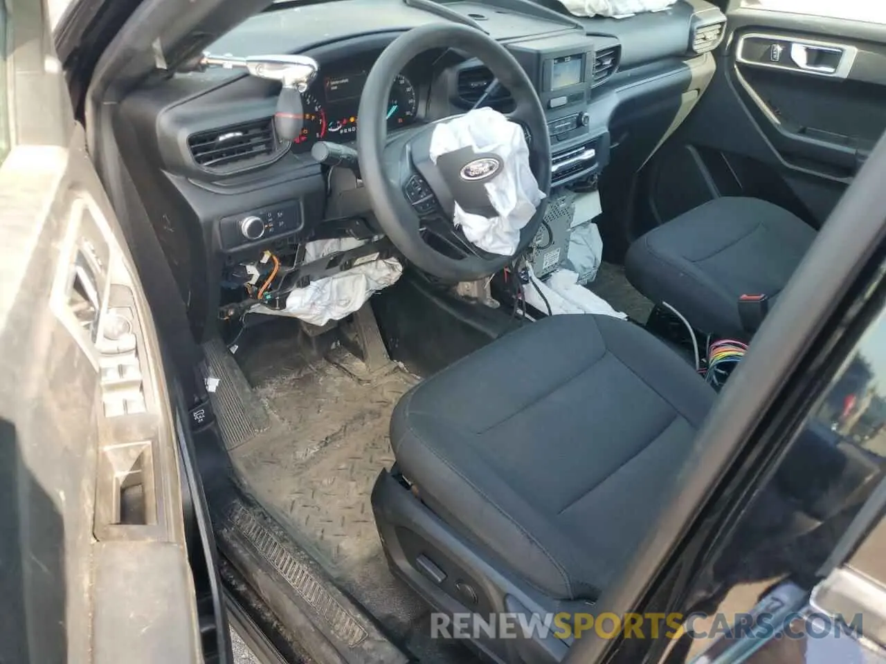 8 Photograph of a damaged car 1FM5K8AB4NGA50487 FORD EXPLORER 2022
