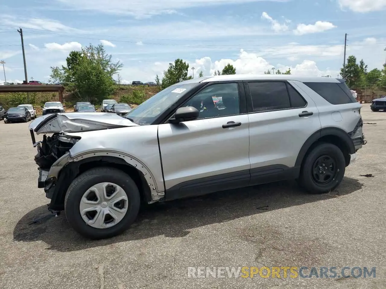 1 Photograph of a damaged car 1FM5K8AB4NGC41665 FORD EXPLORER 2022