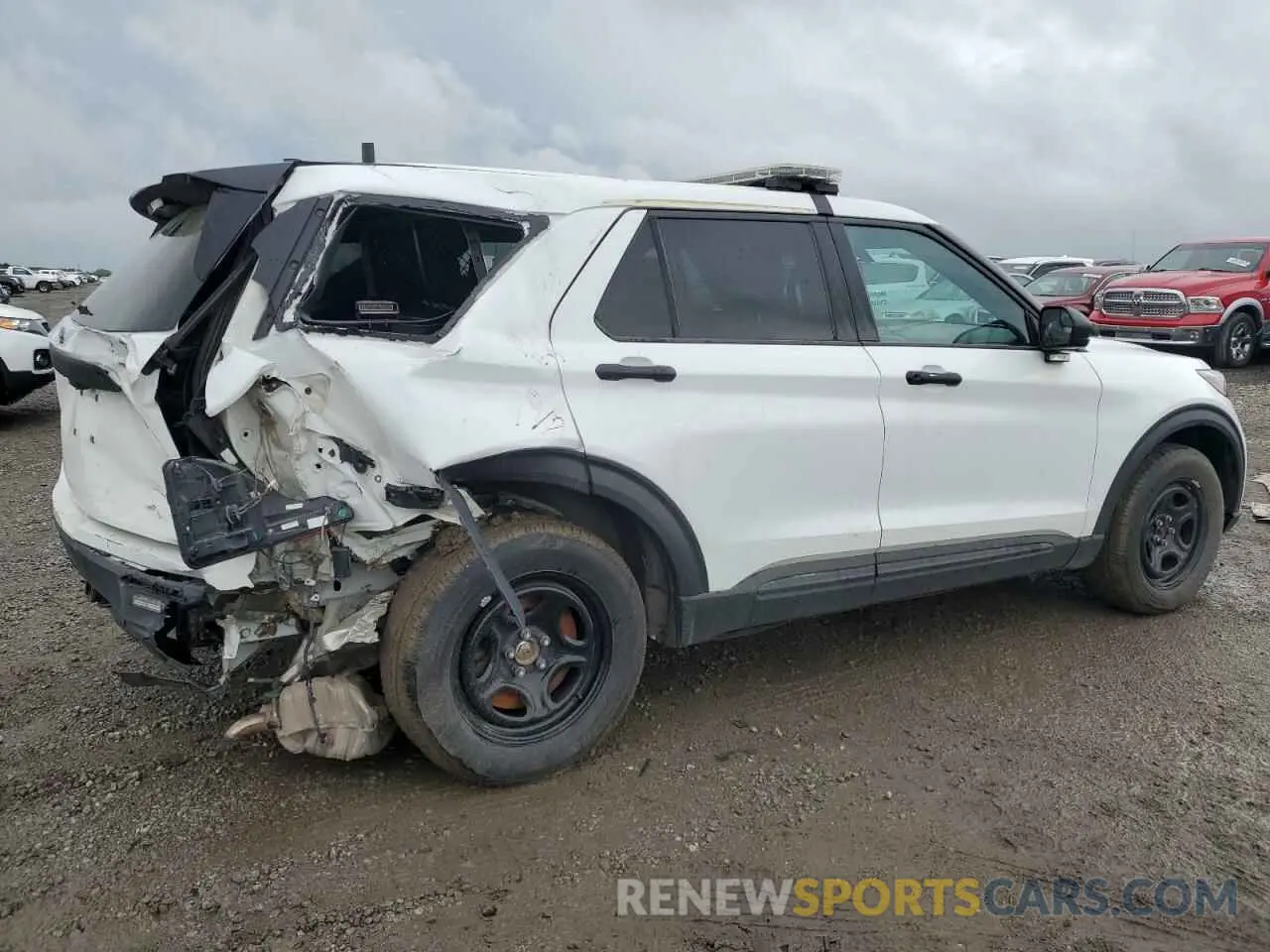 3 Фотография поврежденного автомобиля 1FM5K8AB5NGB47603 FORD EXPLORER 2022