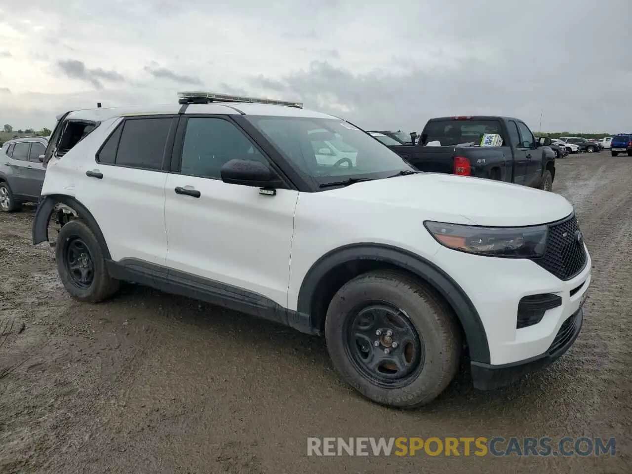 4 Фотография поврежденного автомобиля 1FM5K8AB5NGB47603 FORD EXPLORER 2022