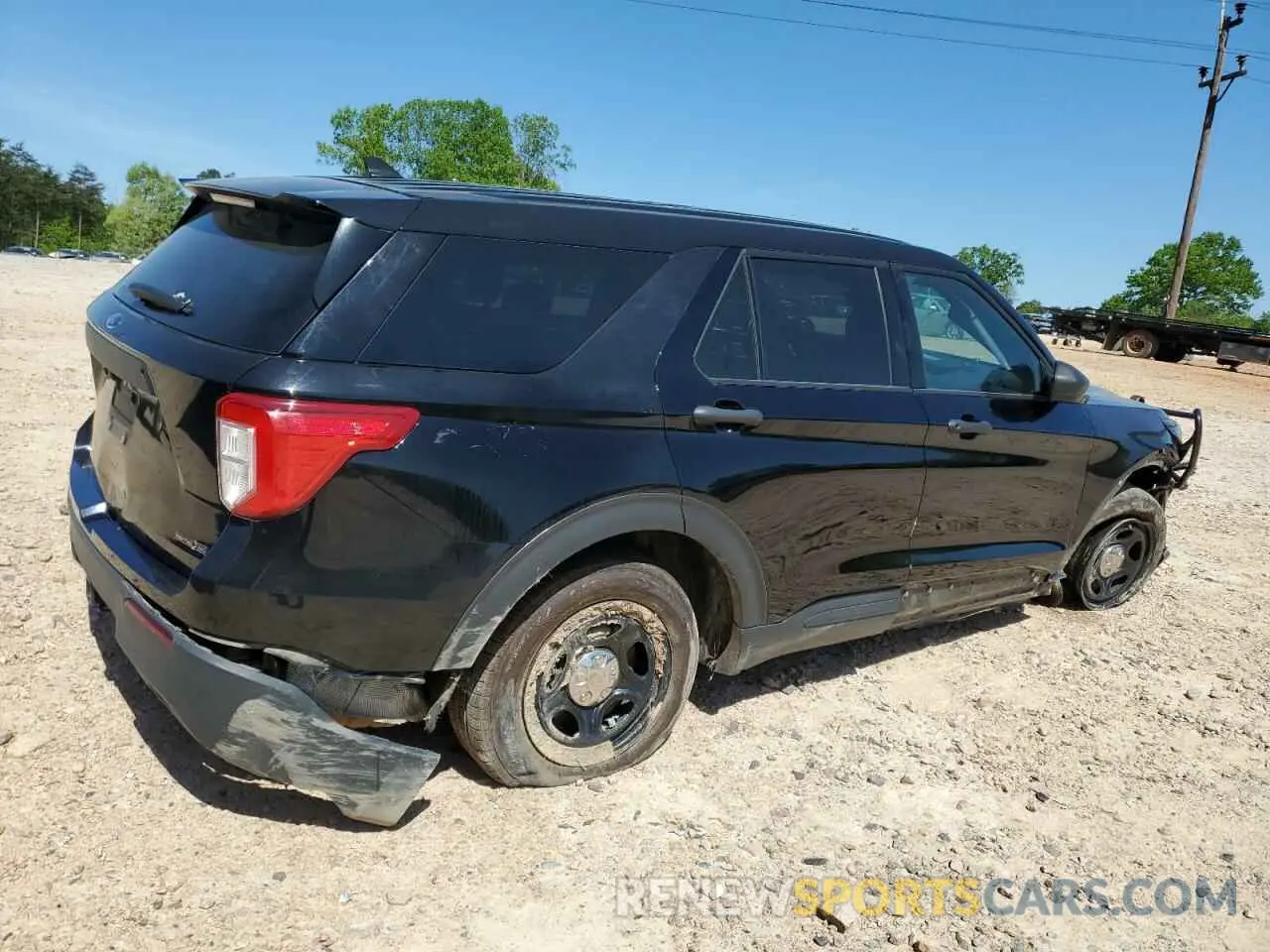 3 Фотография поврежденного автомобиля 1FM5K8AB7NGA41606 FORD EXPLORER 2022