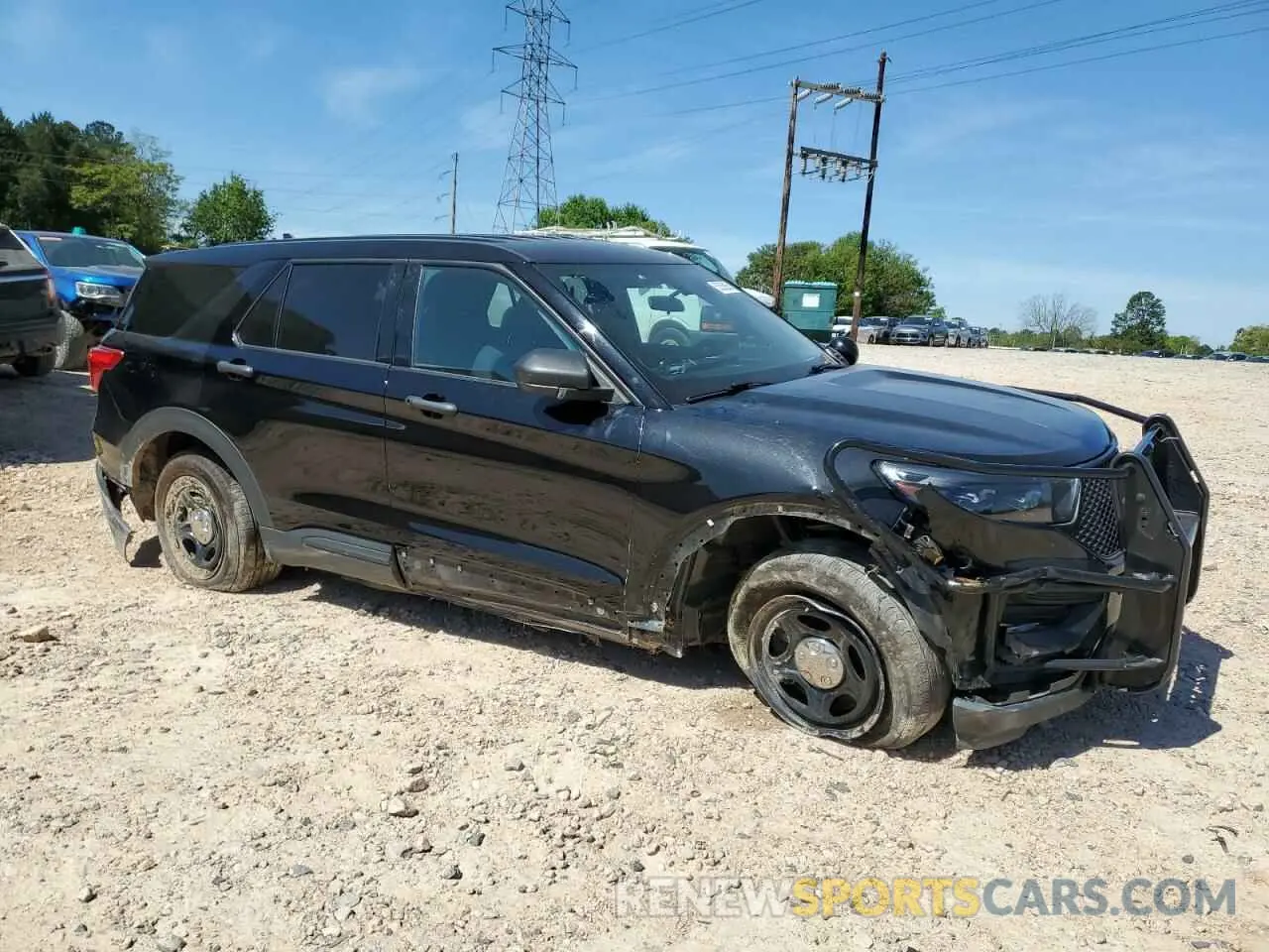 4 Фотография поврежденного автомобиля 1FM5K8AB7NGA41606 FORD EXPLORER 2022