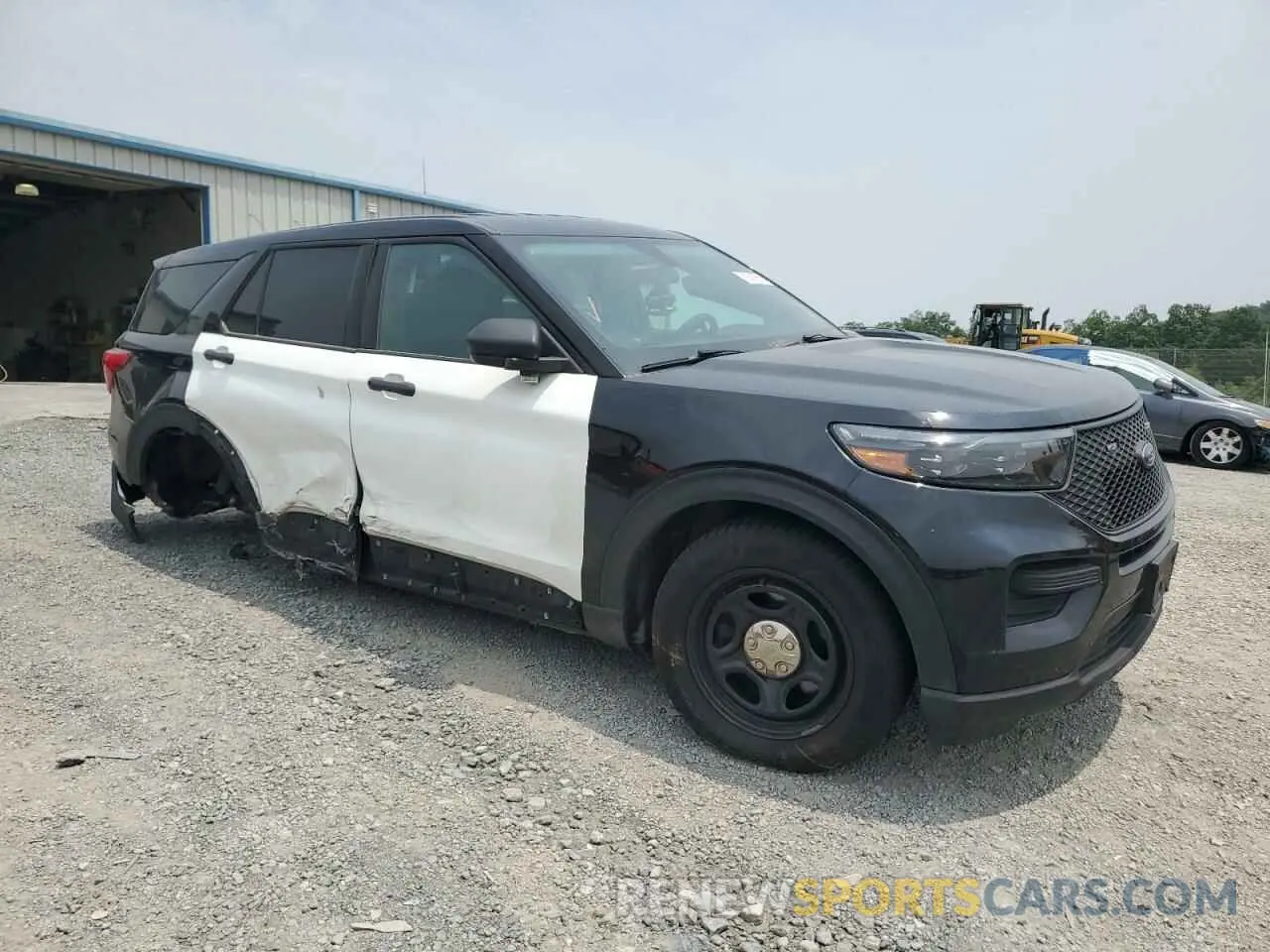 4 Photograph of a damaged car 1FM5K8AB8NGB75976 FORD EXPLORER 2022