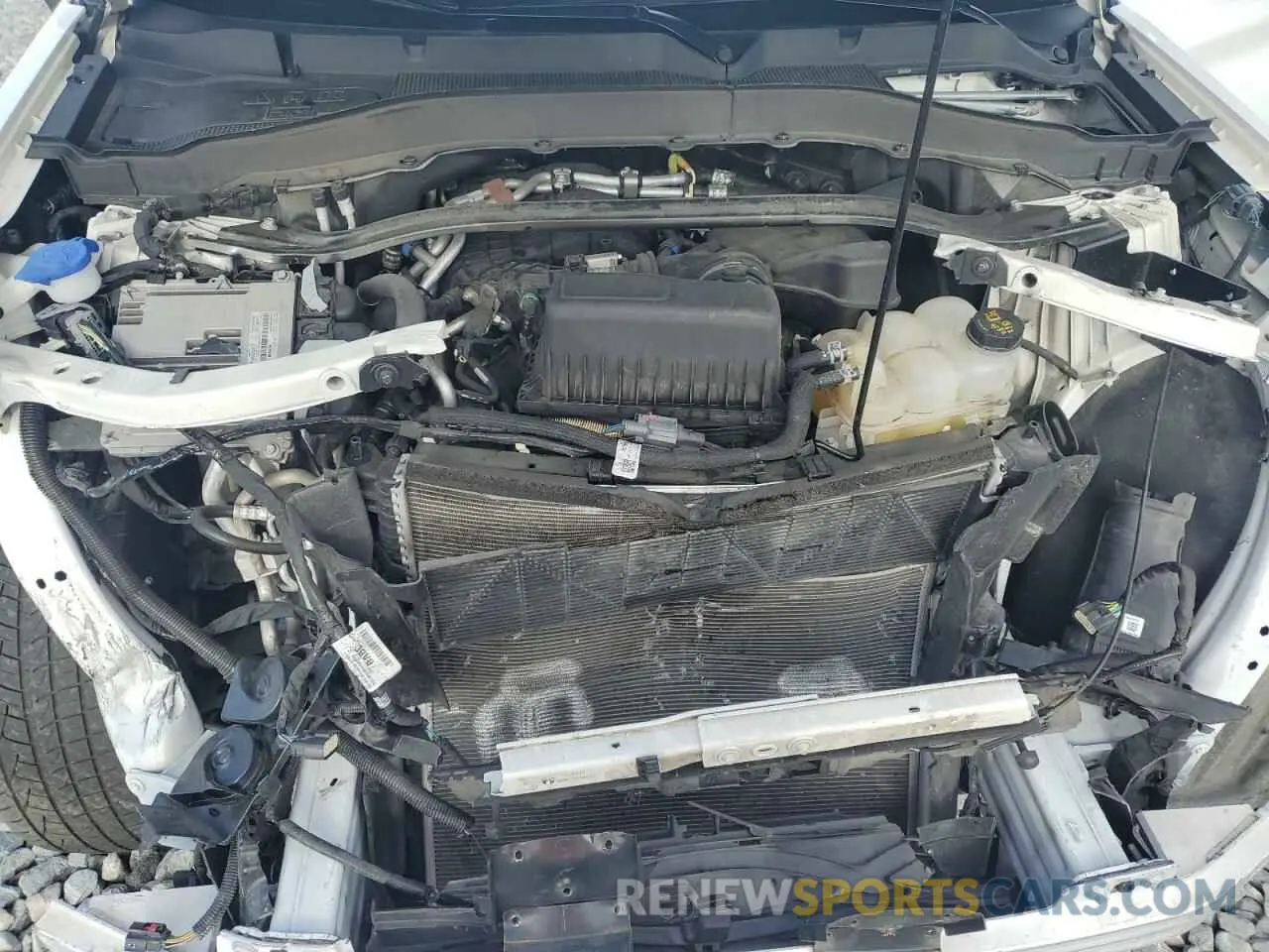 12 Photograph of a damaged car 1FM5K8ABXNGB71556 FORD EXPLORER 2022