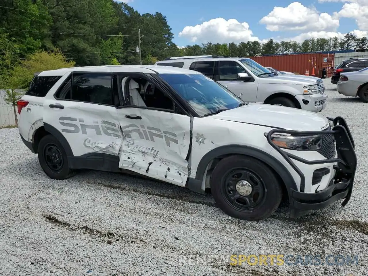 4 Photograph of a damaged car 1FM5K8AC1NGB17877 FORD EXPLORER 2022