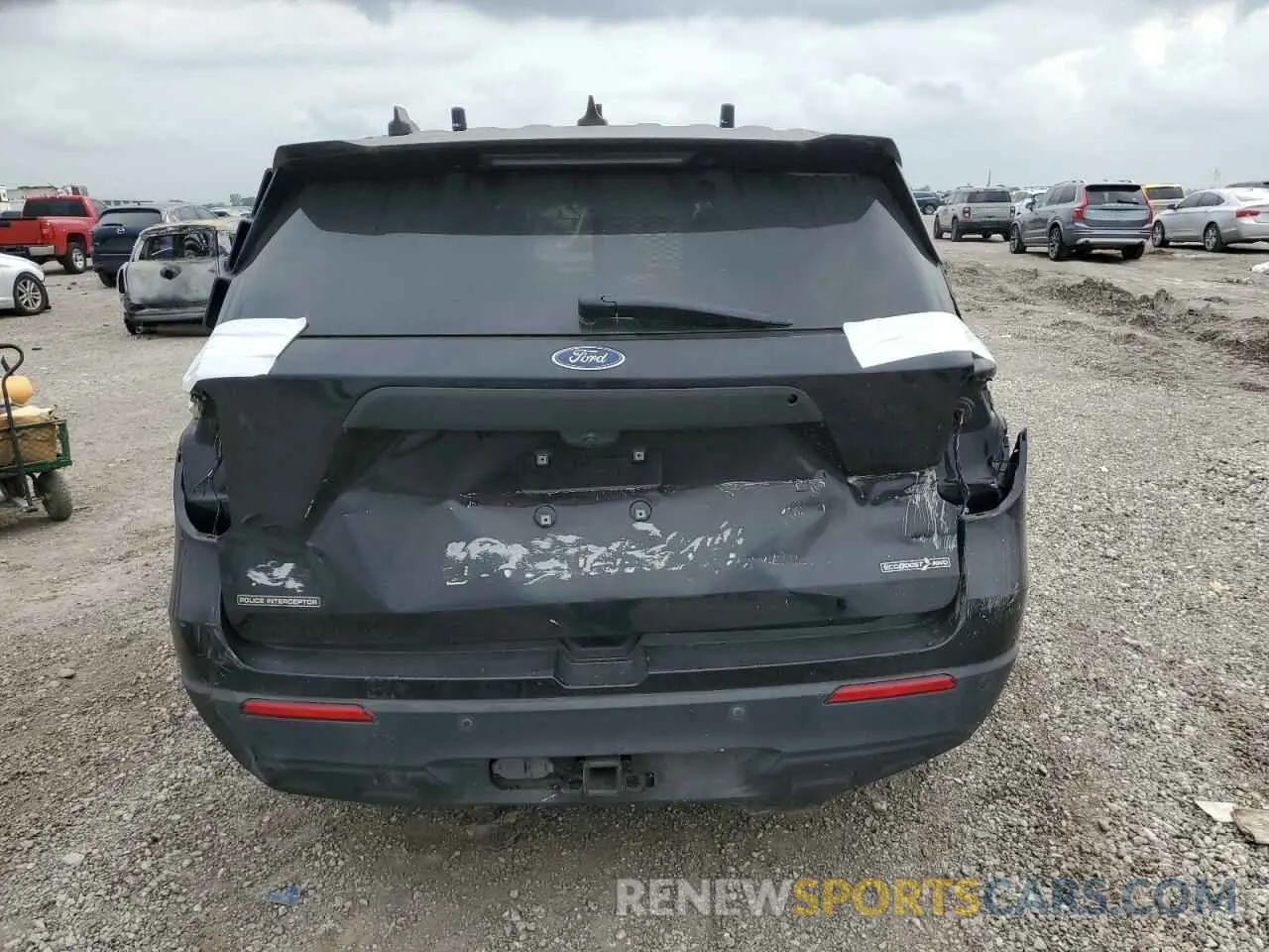 6 Photograph of a damaged car 1FM5K8AC2NGA43062 FORD EXPLORER 2022