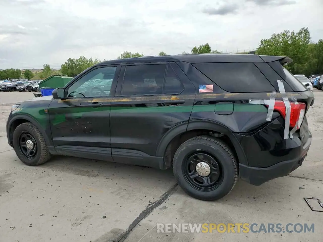 2 Photograph of a damaged car 1FM5K8AC6NGC24293 FORD EXPLORER 2022