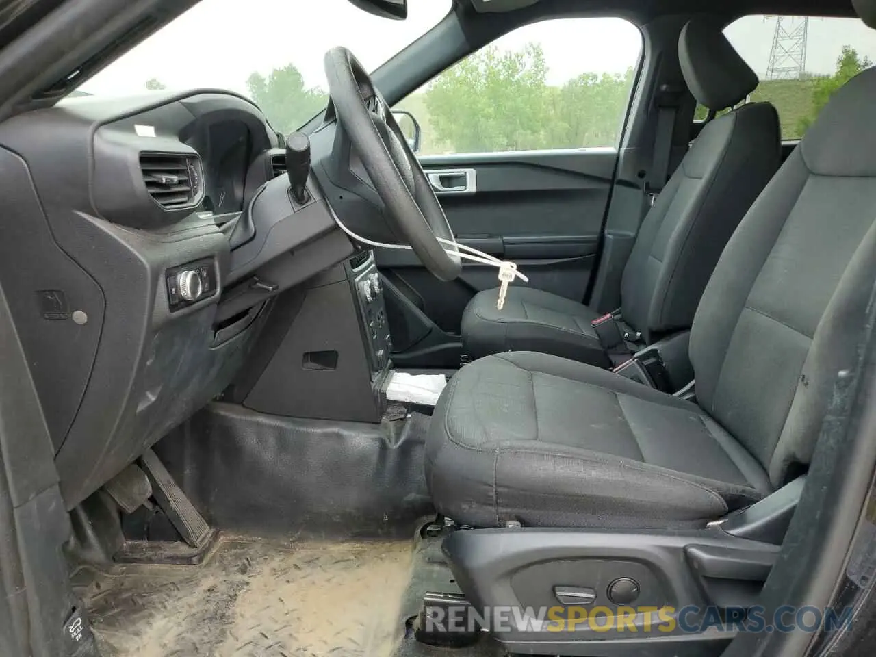 7 Photograph of a damaged car 1FM5K8AC6NGC24293 FORD EXPLORER 2022