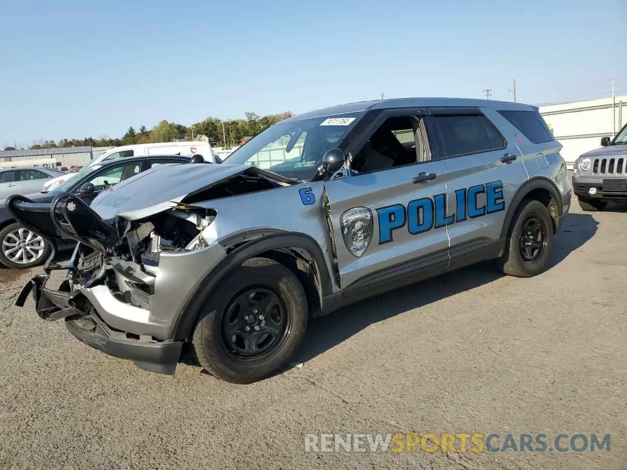1 Photograph of a damaged car 1FM5K8AC7NGC23217 FORD EXPLORER 2022