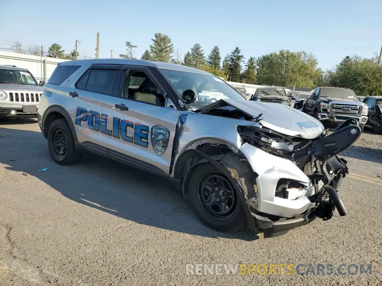 4 Photograph of a damaged car 1FM5K8AC7NGC23217 FORD EXPLORER 2022
