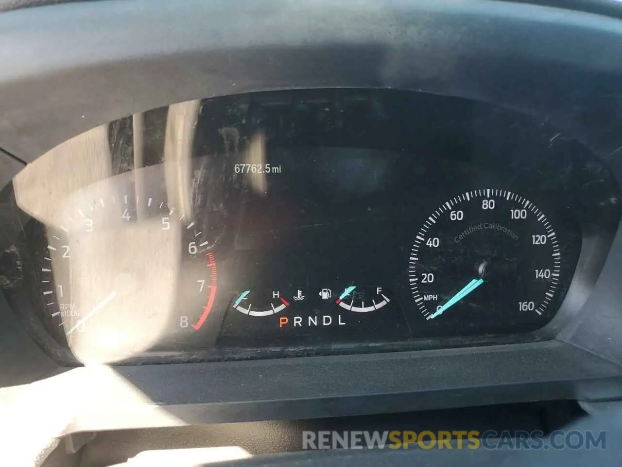 9 Фотография поврежденного автомобиля 1FM5K8AC9NGA93280 FORD EXPLORER 2022
