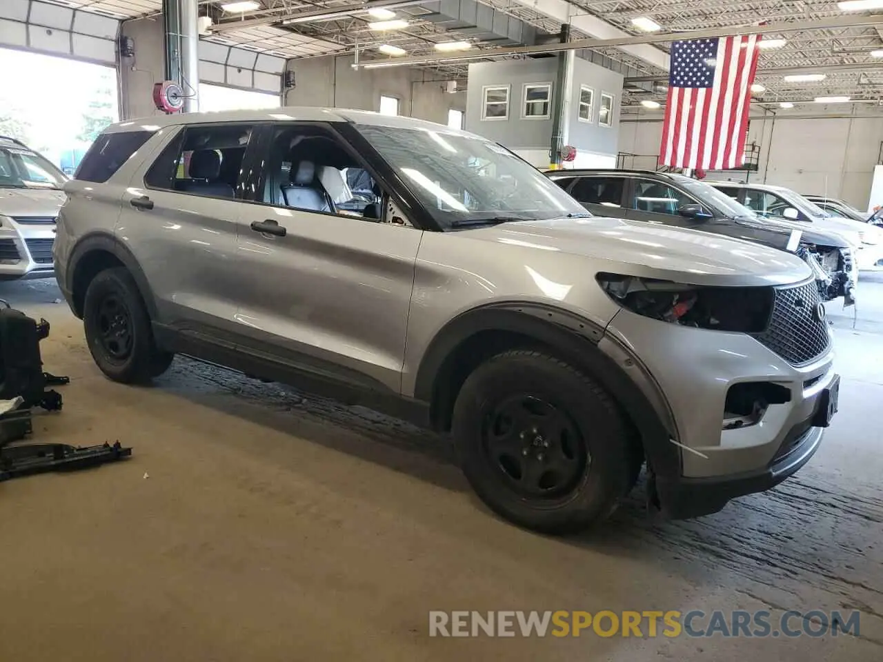 4 Фотография поврежденного автомобиля 1FM5K8AW5NNA03449 FORD EXPLORER 2022