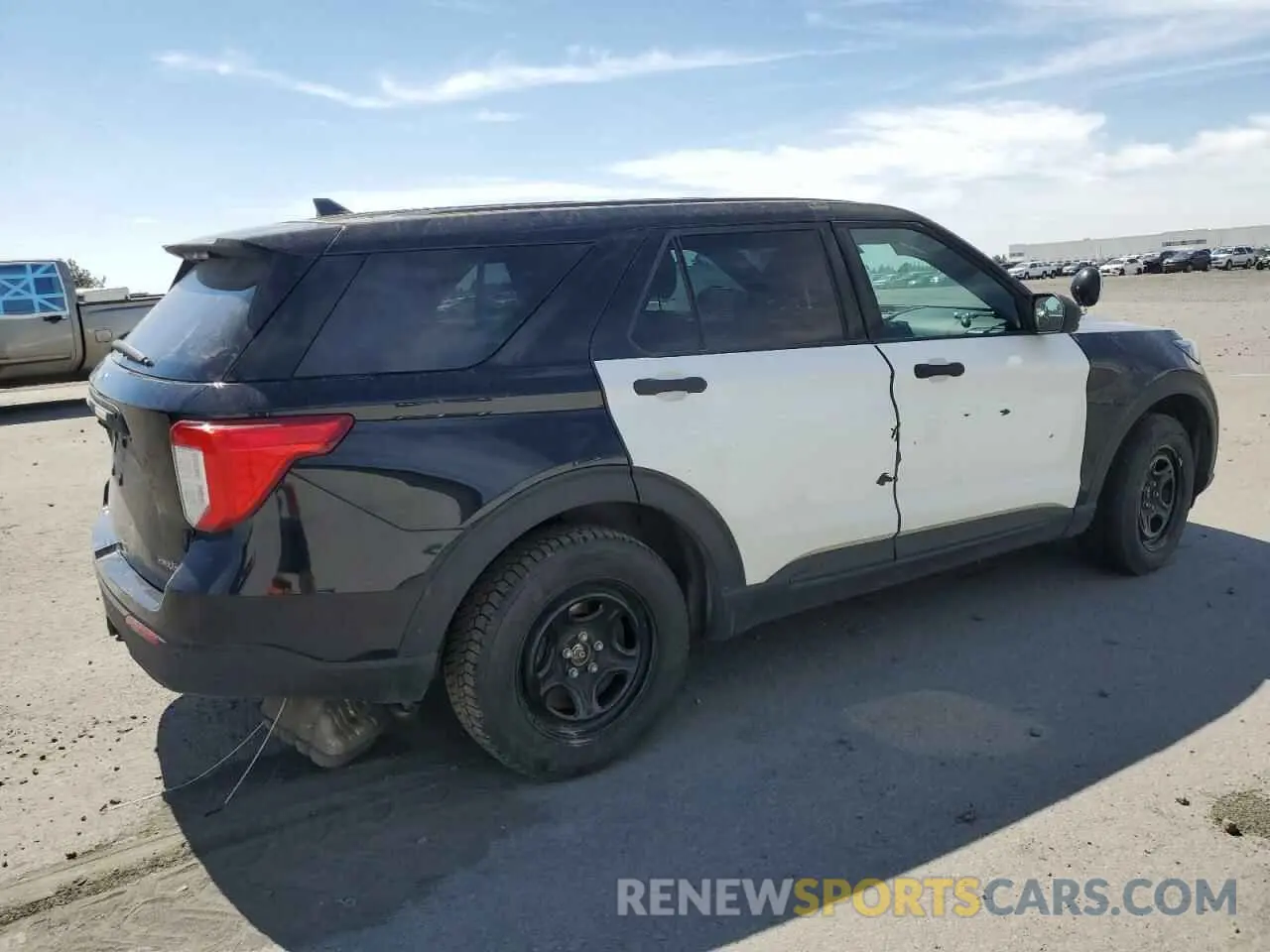 3 Photograph of a damaged car 1FM5K8AW7NNA10855 FORD EXPLORER 2022