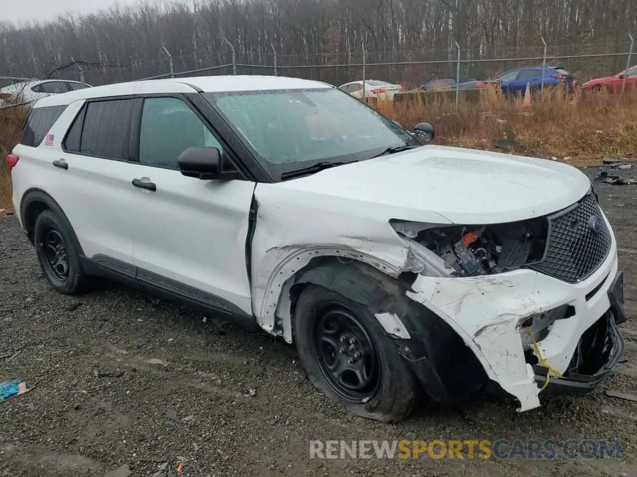4 Фотография поврежденного автомобиля 1FM5K8AWXNNA03317 FORD EXPLORER 2022