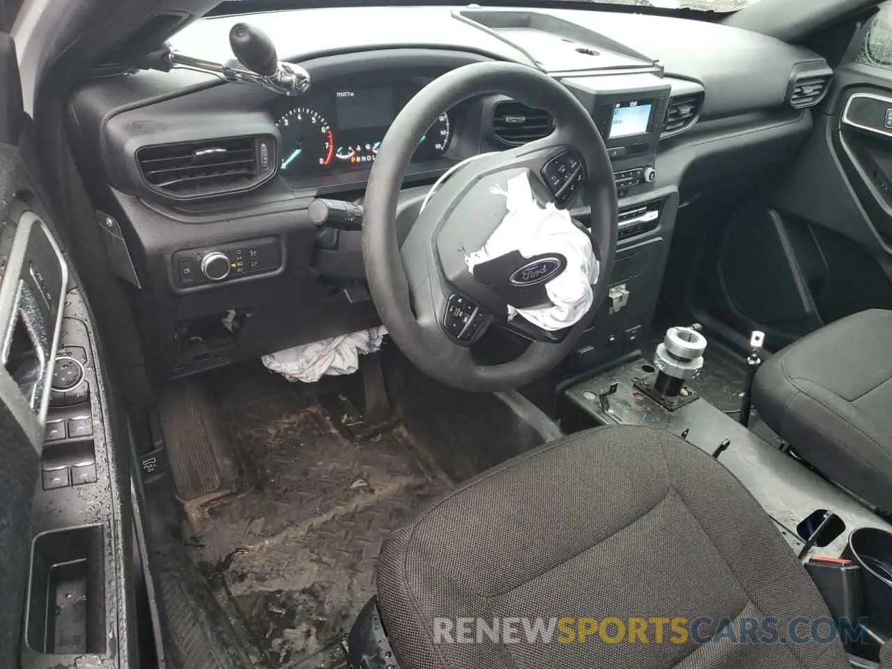 8 Фотография поврежденного автомобиля 1FM5K8AWXNNA03317 FORD EXPLORER 2022