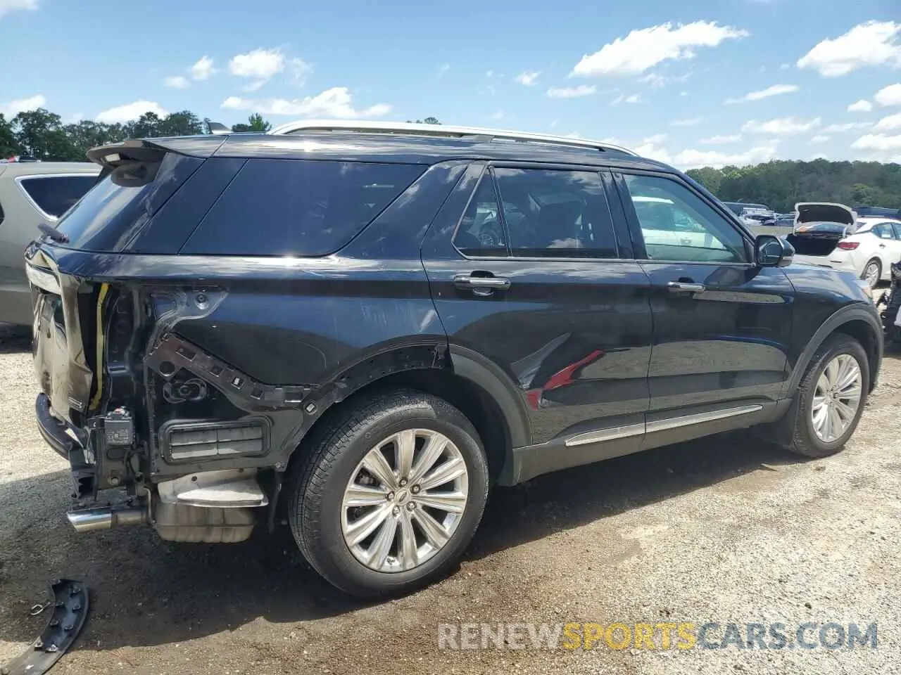 3 Photograph of a damaged car 1FM5K8FW6NNA10970 FORD EXPLORER 2022