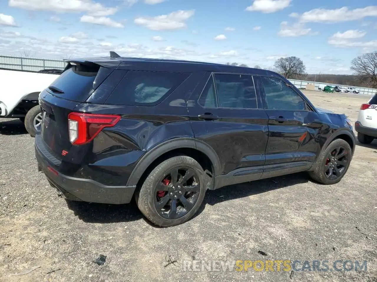 3 Photograph of a damaged car 1FM5K8GC0NGA71708 FORD EXPLORER 2022