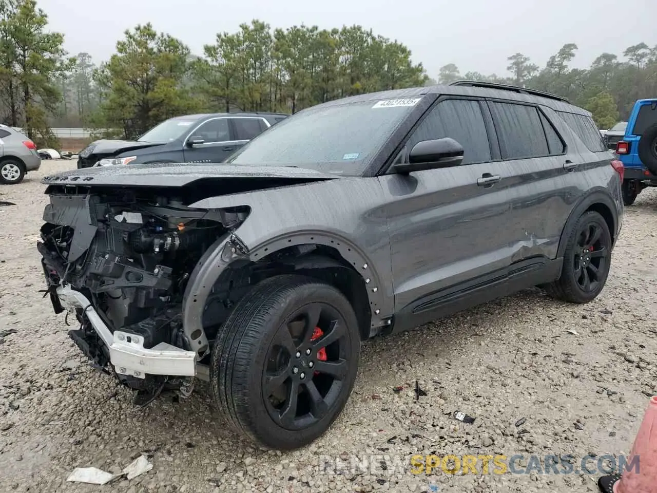 1 Photograph of a damaged car 1FM5K8GC1NGA46798 FORD EXPLORER 2022