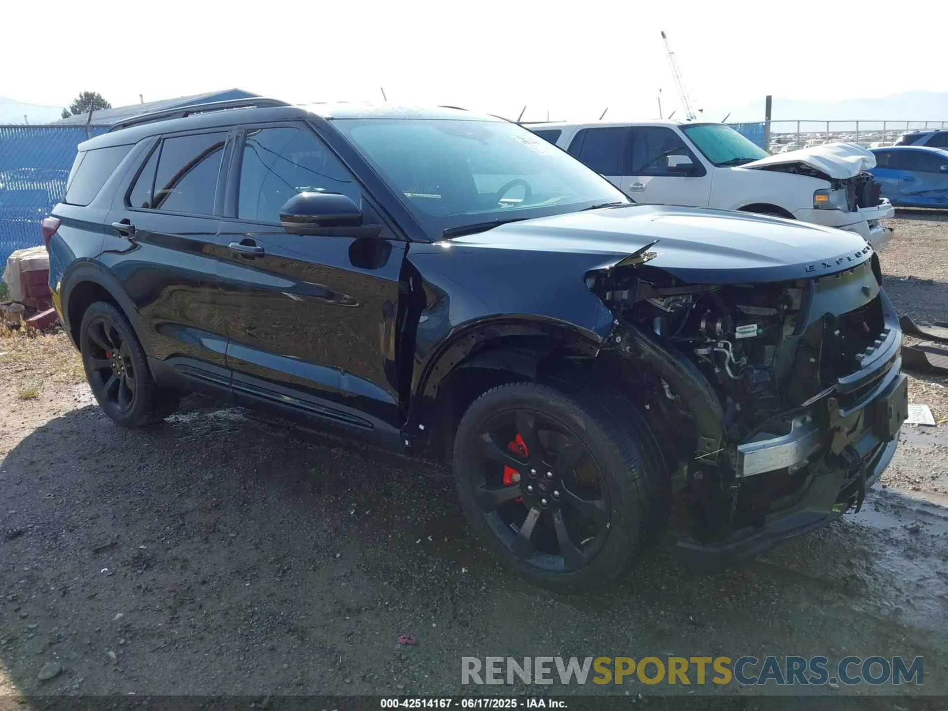 1 Photograph of a damaged car 1FM5K8GC2NGA12627 FORD EXPLORER 2022