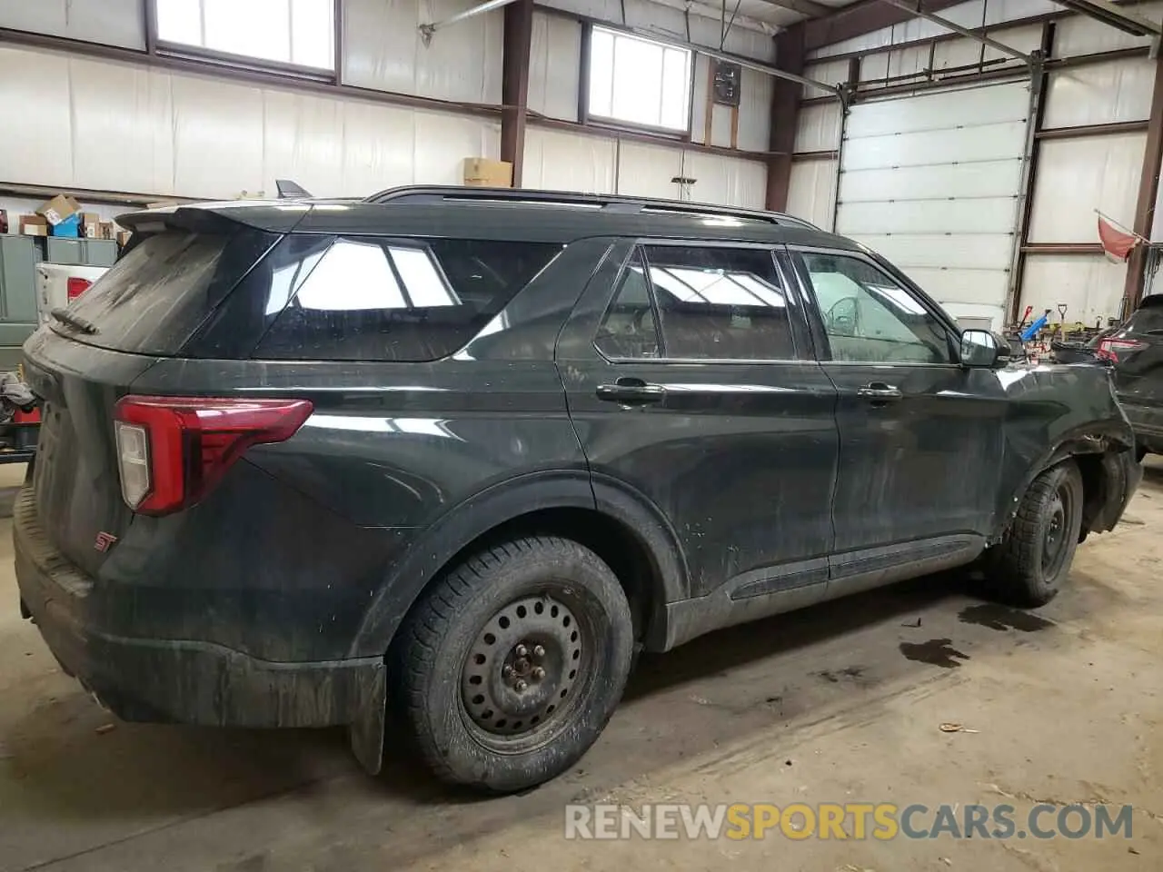 3 Фотография поврежденного автомобиля 1FM5K8GC2NGC27473 FORD EXPLORER 2022