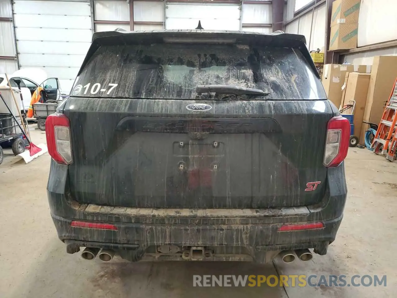 6 Фотография поврежденного автомобиля 1FM5K8GC2NGC27473 FORD EXPLORER 2022