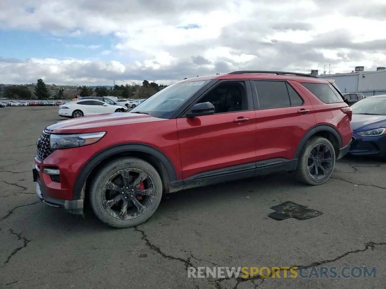 1 Photograph of a damaged car 1FM5K8GC3NGA60508 FORD EXPLORER 2022