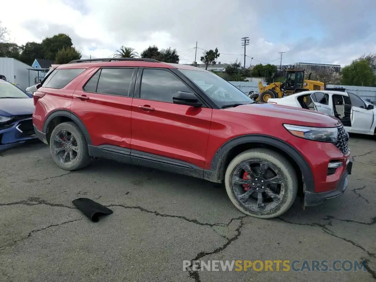 4 Photograph of a damaged car 1FM5K8GC3NGA60508 FORD EXPLORER 2022