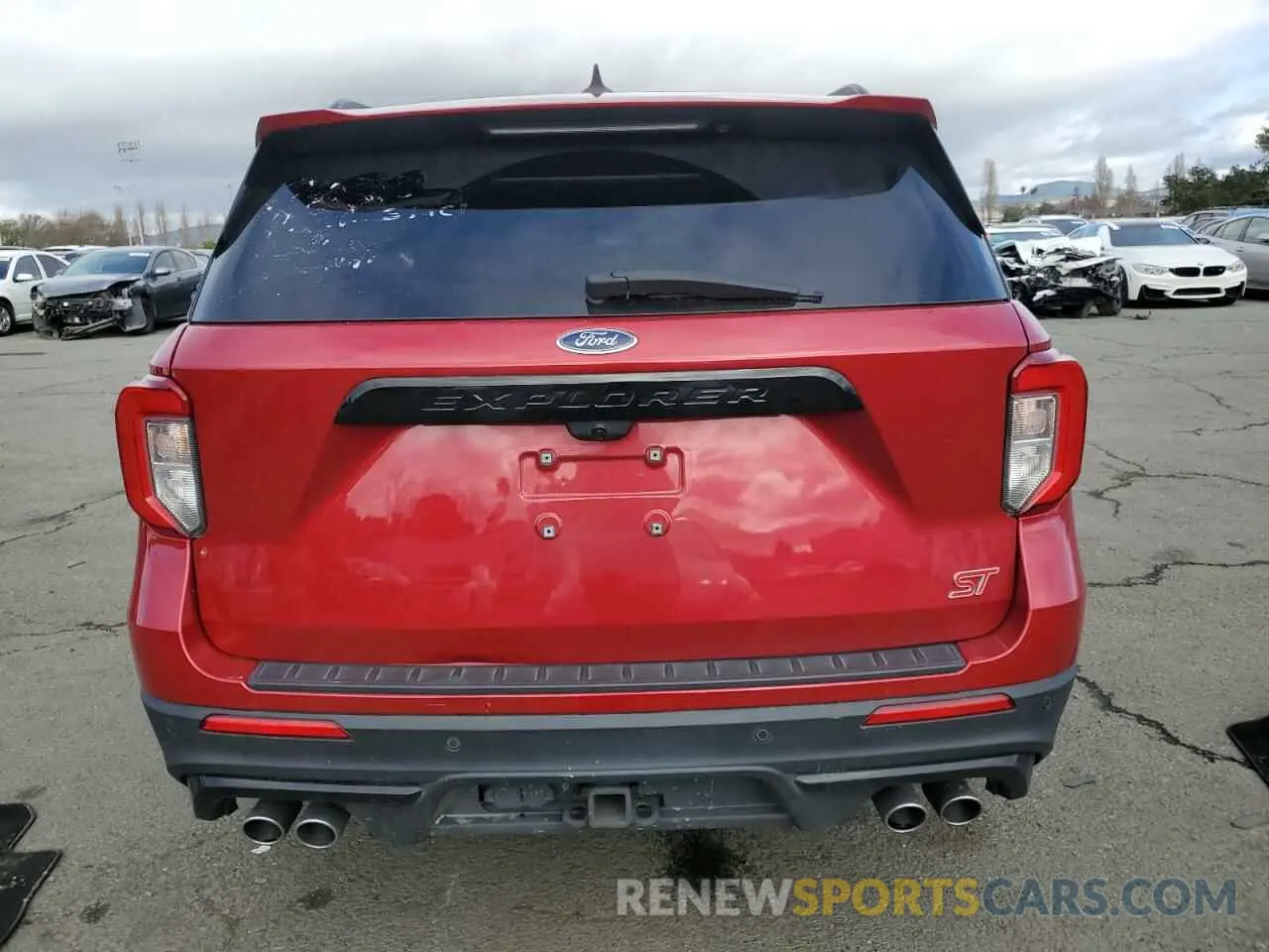 6 Photograph of a damaged car 1FM5K8GC3NGA60508 FORD EXPLORER 2022