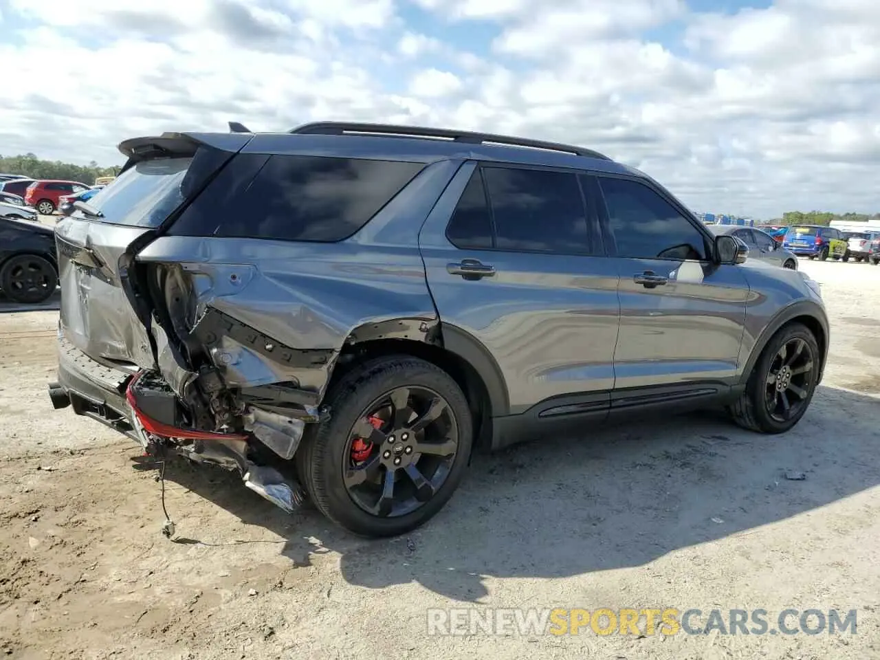 3 Фотография поврежденного автомобиля 1FM5K8GC7NGB90453 FORD EXPLORER 2022
