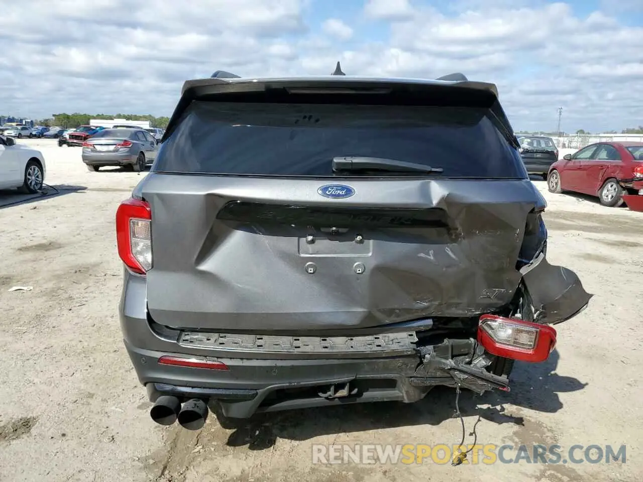 6 Фотография поврежденного автомобиля 1FM5K8GC7NGB90453 FORD EXPLORER 2022