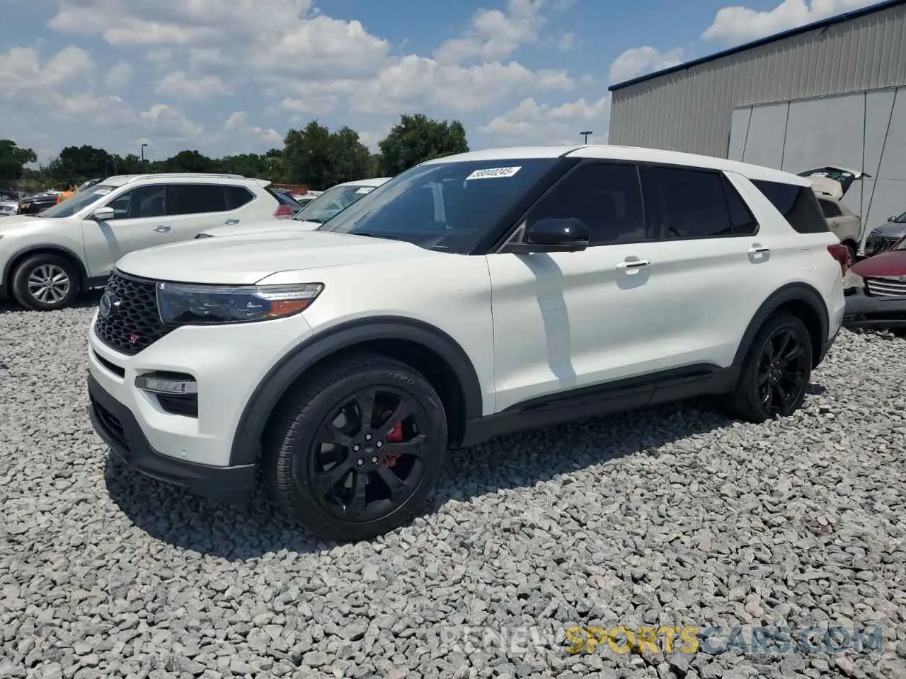 1 Photograph of a damaged car 1FM5K8GC8NGA35197 FORD EXPLORER 2022