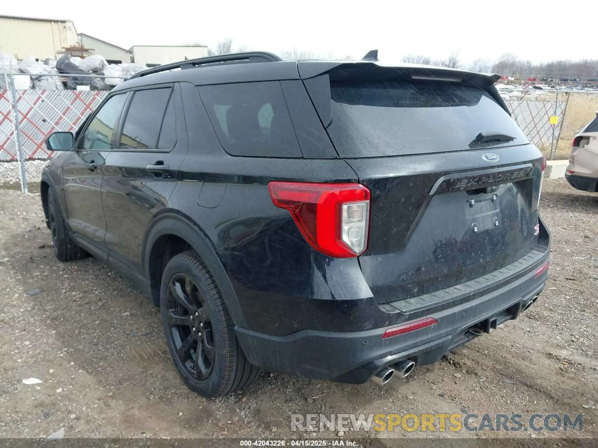 3 Фотография поврежденного автомобиля 1FM5K8GC8NGB95967 FORD EXPLORER 2022