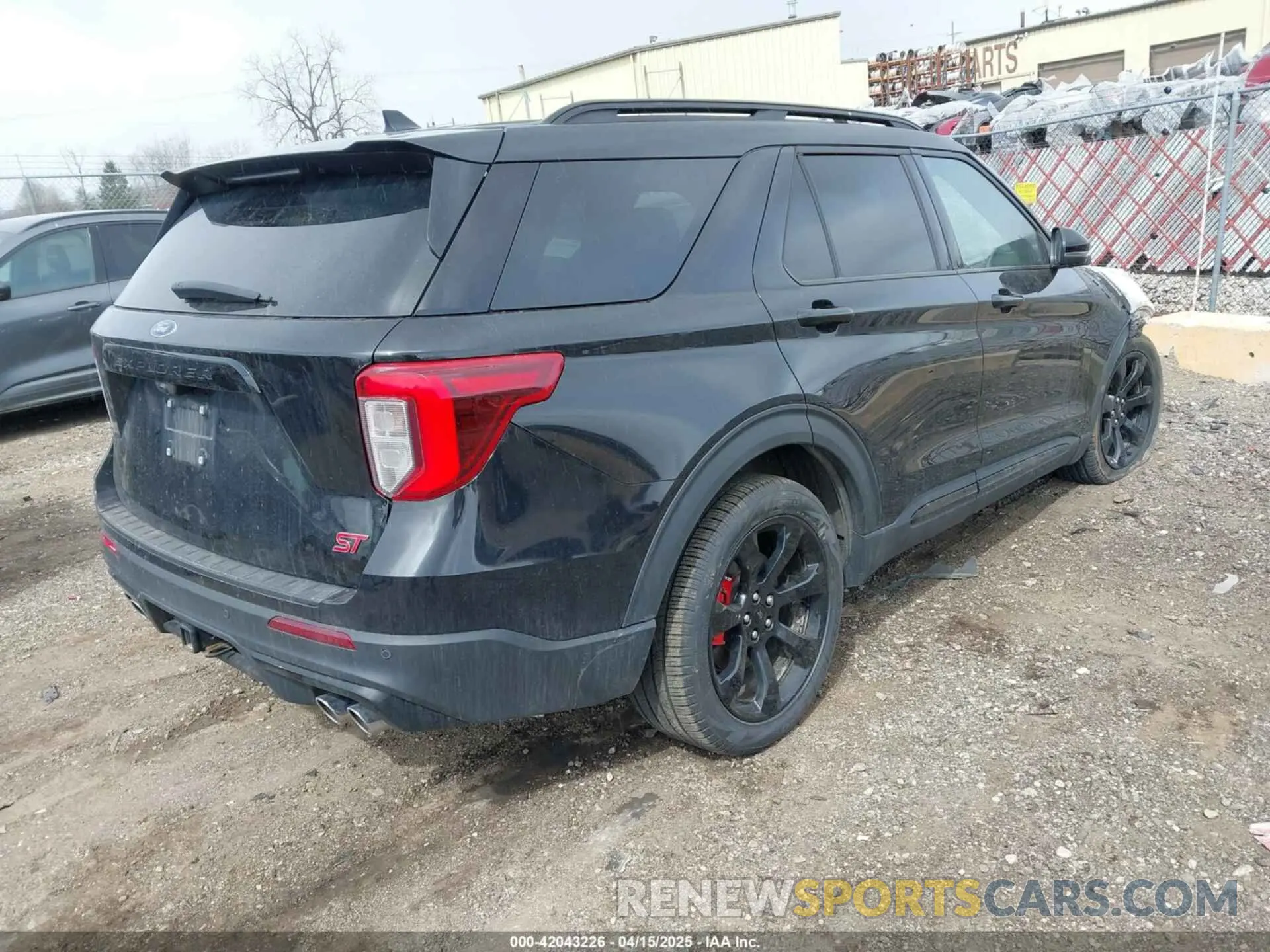 4 Фотография поврежденного автомобиля 1FM5K8GC8NGB95967 FORD EXPLORER 2022