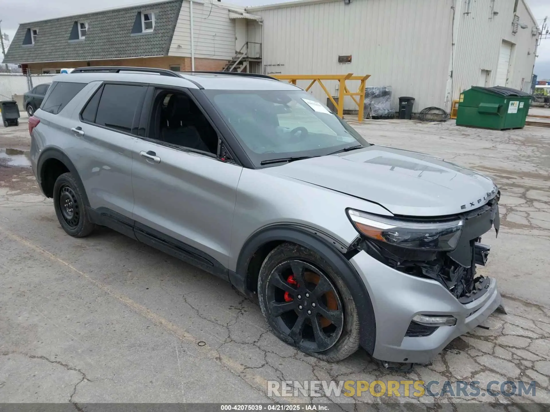 1 Photograph of a damaged car 1FM5K8GC9NGC10573 FORD EXPLORER 2022
