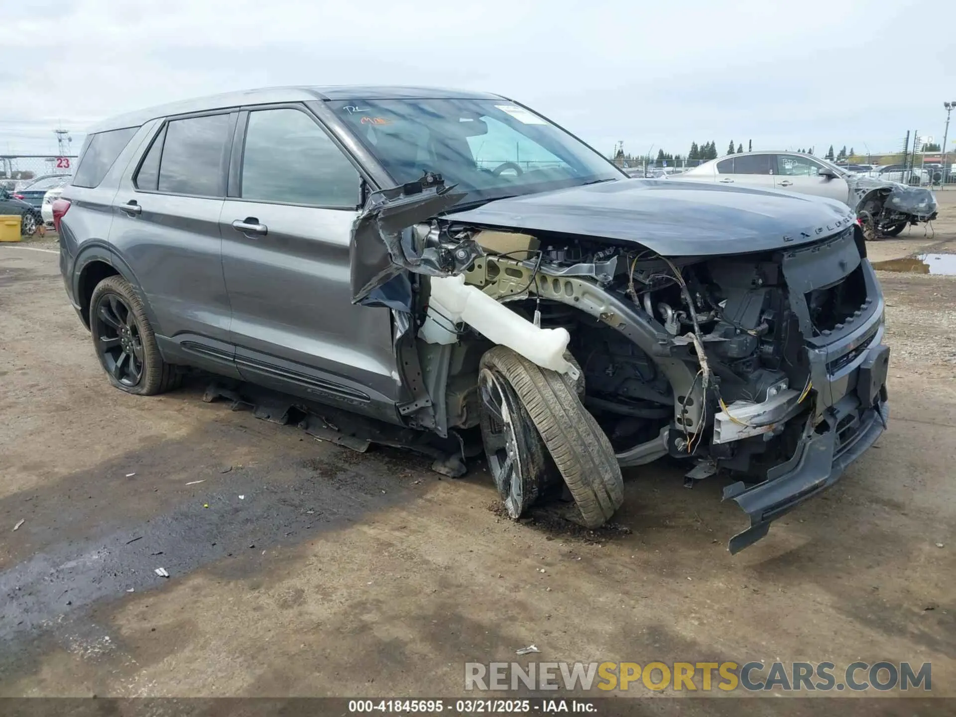 1 Photograph of a damaged car 1FM5K8GCXNGC20898 FORD EXPLORER 2022