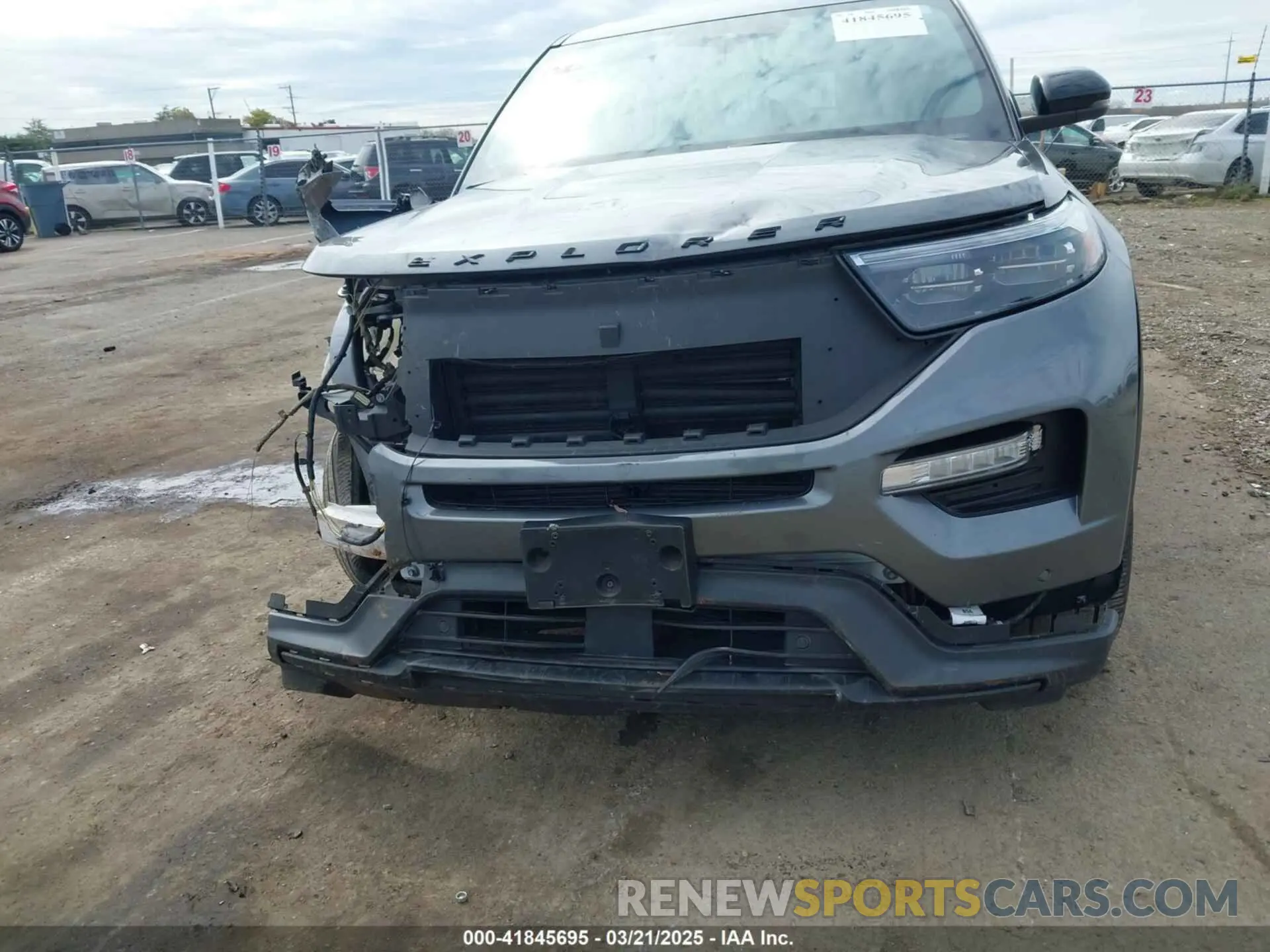 12 Photograph of a damaged car 1FM5K8GCXNGC20898 FORD EXPLORER 2022