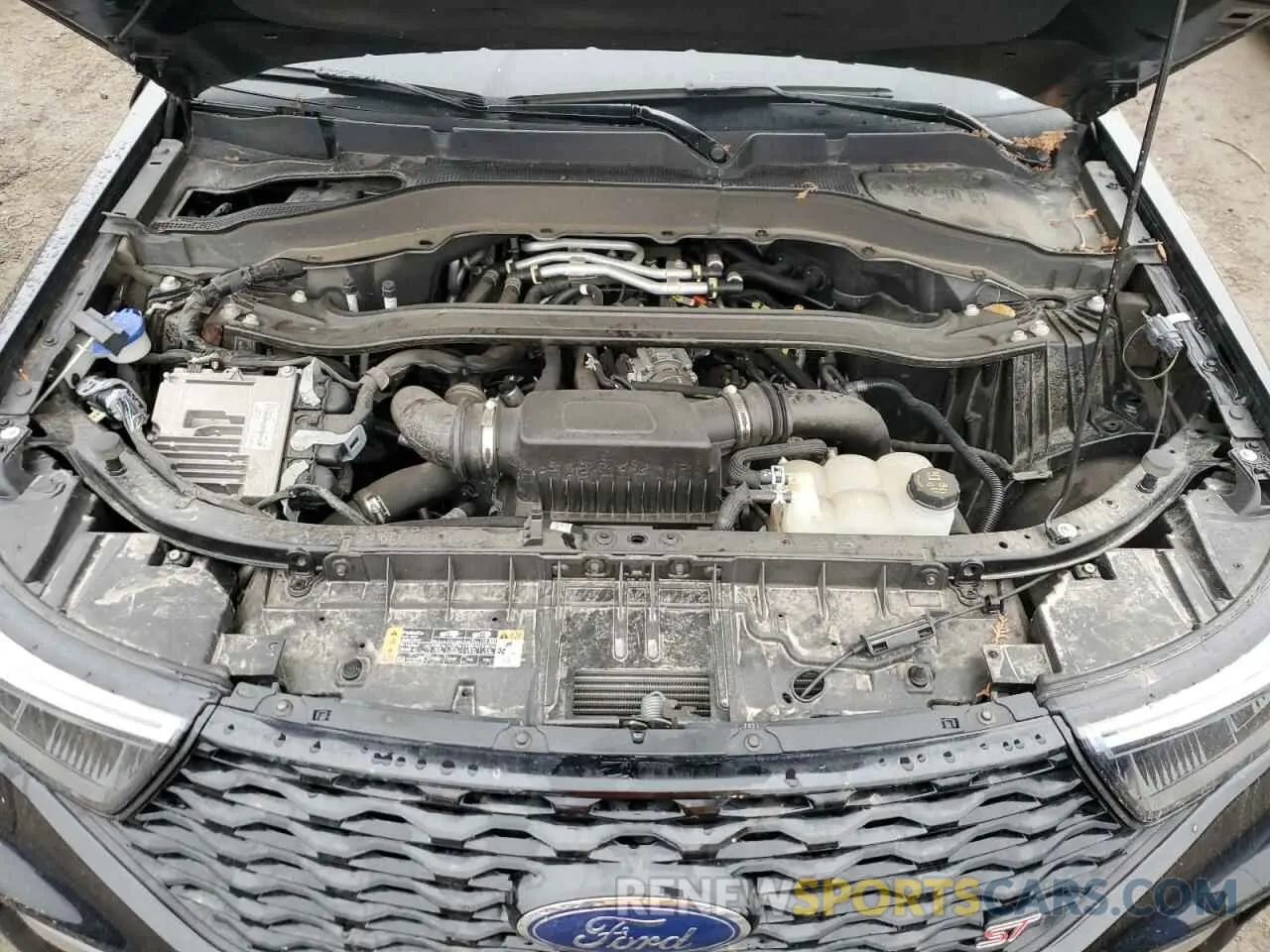 11 Фотография поврежденного автомобиля 1FM5K8GCXNGC46014 FORD EXPLORER 2022
