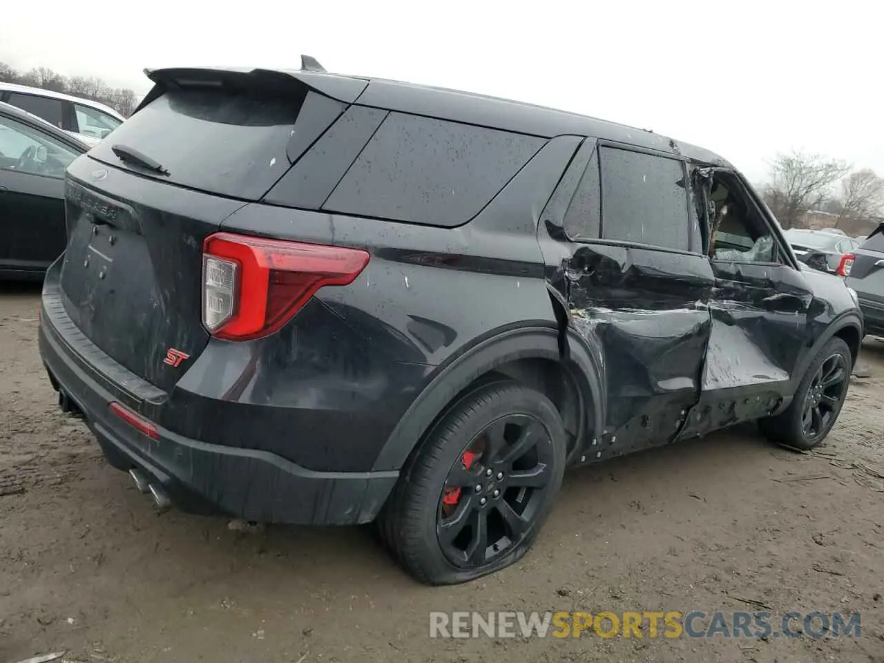 3 Фотография поврежденного автомобиля 1FM5K8GCXNGC46014 FORD EXPLORER 2022