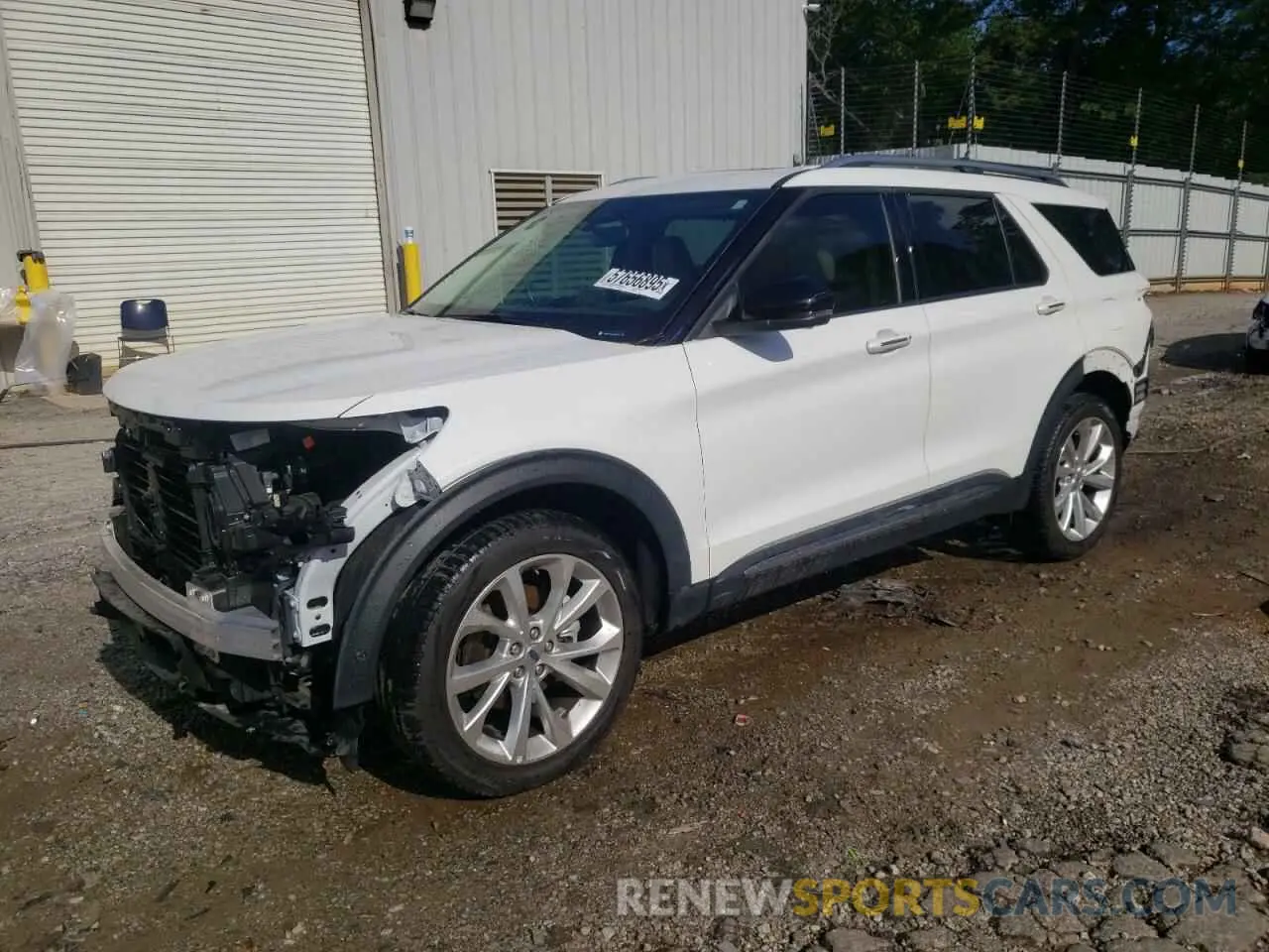 1 Photograph of a damaged car 1FM5K8HC0NGB09775 FORD EXPLORER 2022